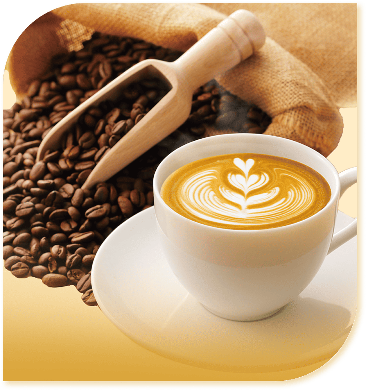 カフェラテのフレーバー